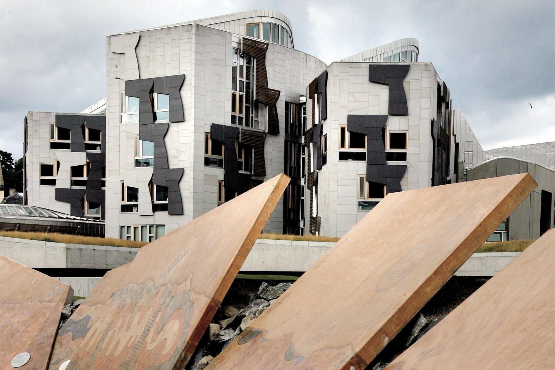 Scottish Parliament from Dynamic Earth